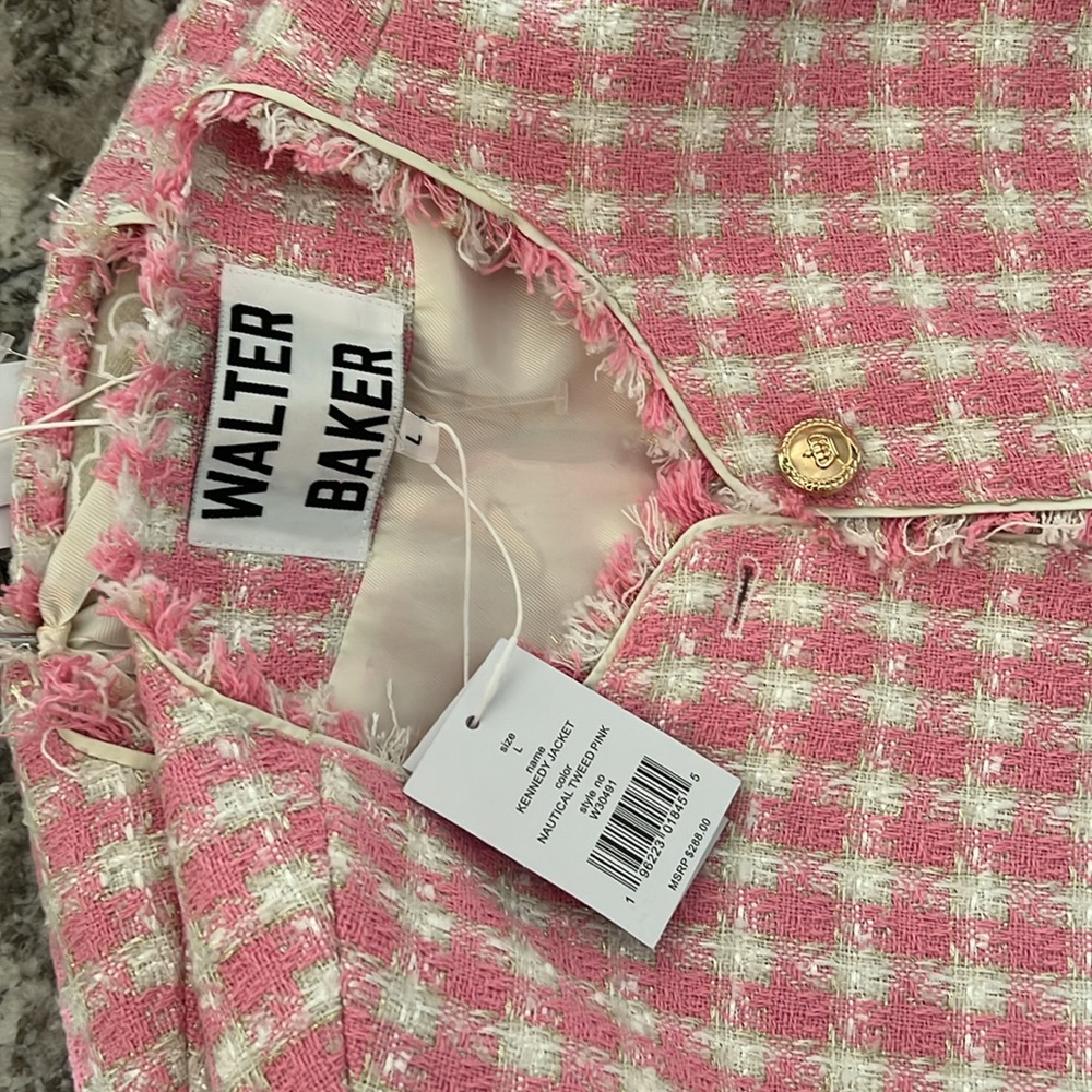 Walter Baker Blazer PINK - Picture 2 of 6